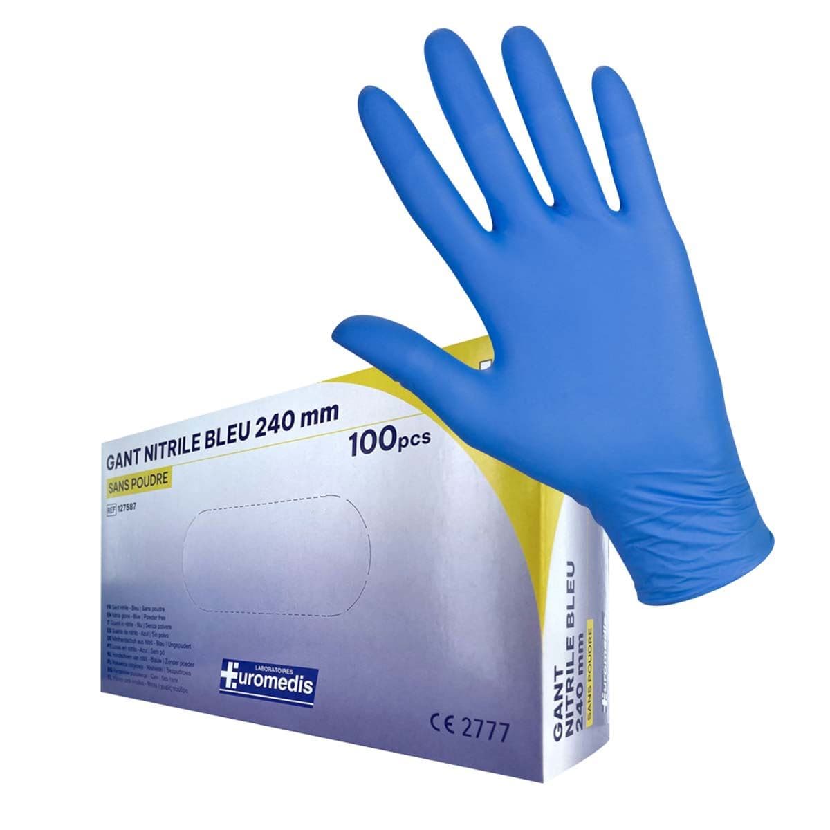 Gants Jetables B100 علبة قفازات طبية واقية 100 Pcs