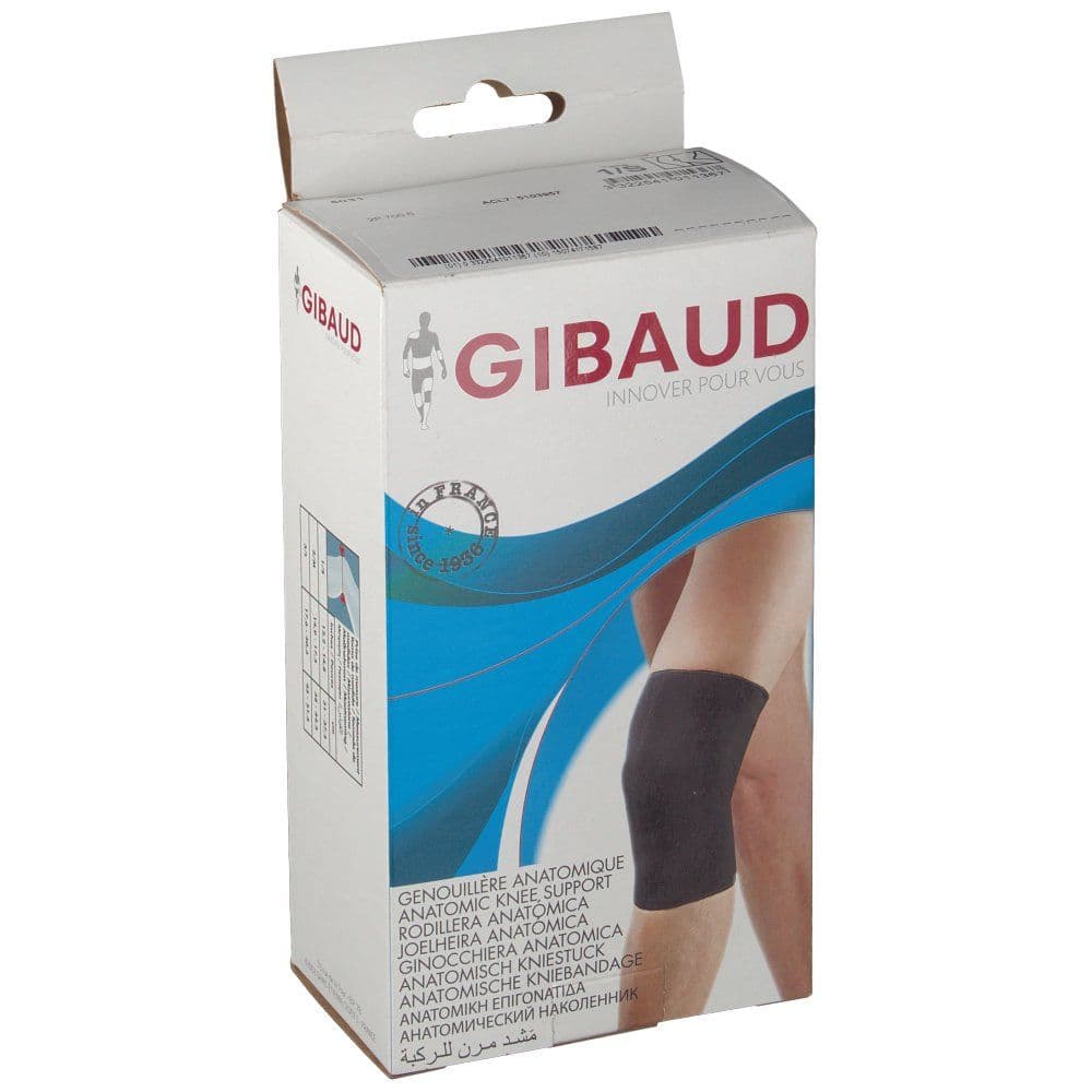 GIBAUD GENOULLERE DE MAINTIEN NOIR T2 REF 5031