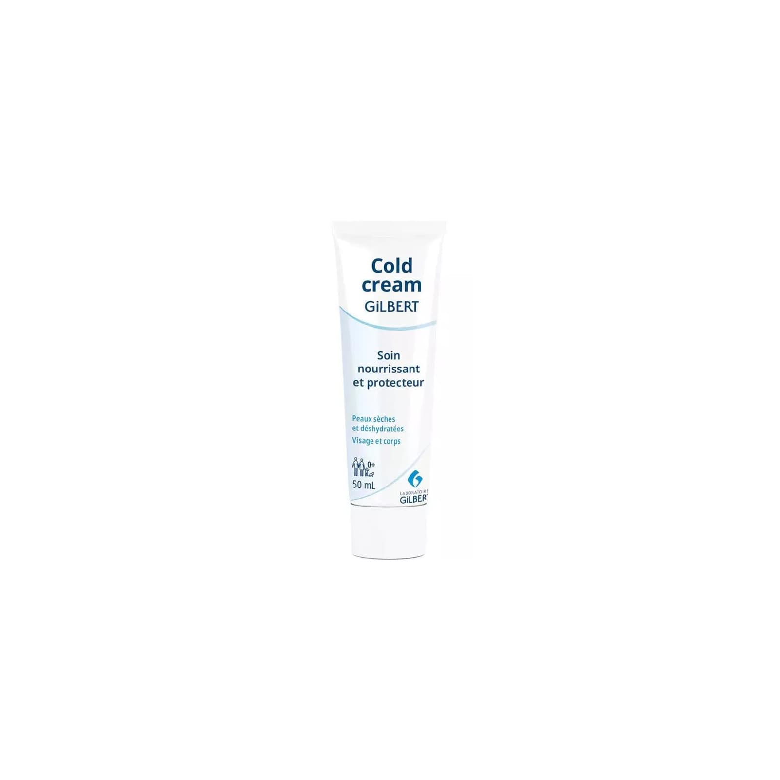 Laboratoires Gilbert Cold Cream كريم مغذي وواقي للبشرة الجافة والحساسة 50ml