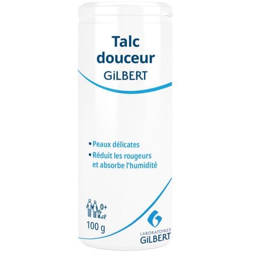 Gilbert Talc Douceur بودرة تالك ملطفة وممتصة للرطوبة 100g