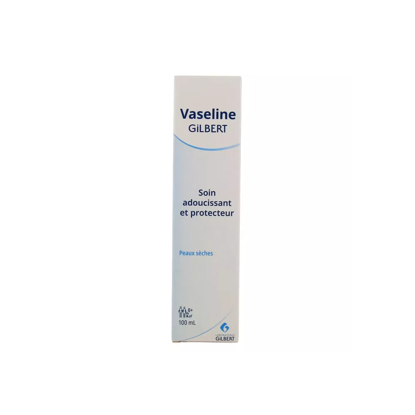 Laboratoires Gilbert Vaseline فازلين نقي لعلاج الجفاف وحماية البشرة 100ml
