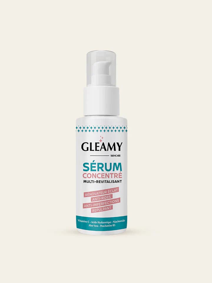 Gleamy Sérum Concentré Multi-Revitalisant سيروم مركز لترطيب ونضارة البشرة 50ml
