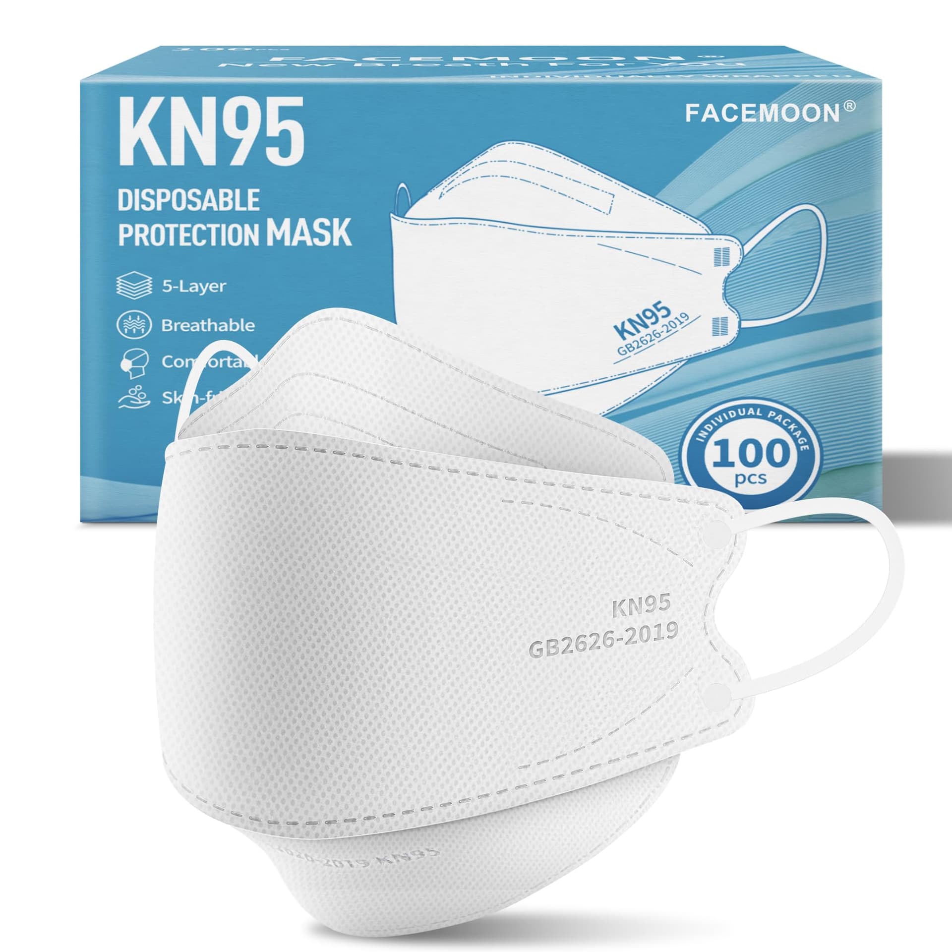GM PROTECTIVE MASK MASQUE KN95 /UNITE