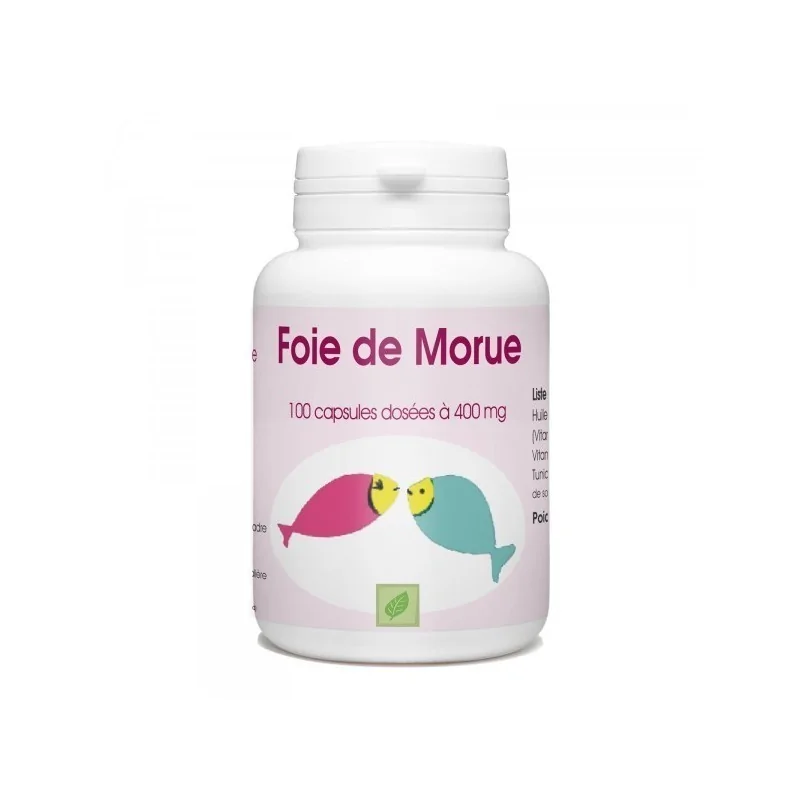 GPH HUILE DE FOIE DE MORUE 400MG B100 CAPSULES