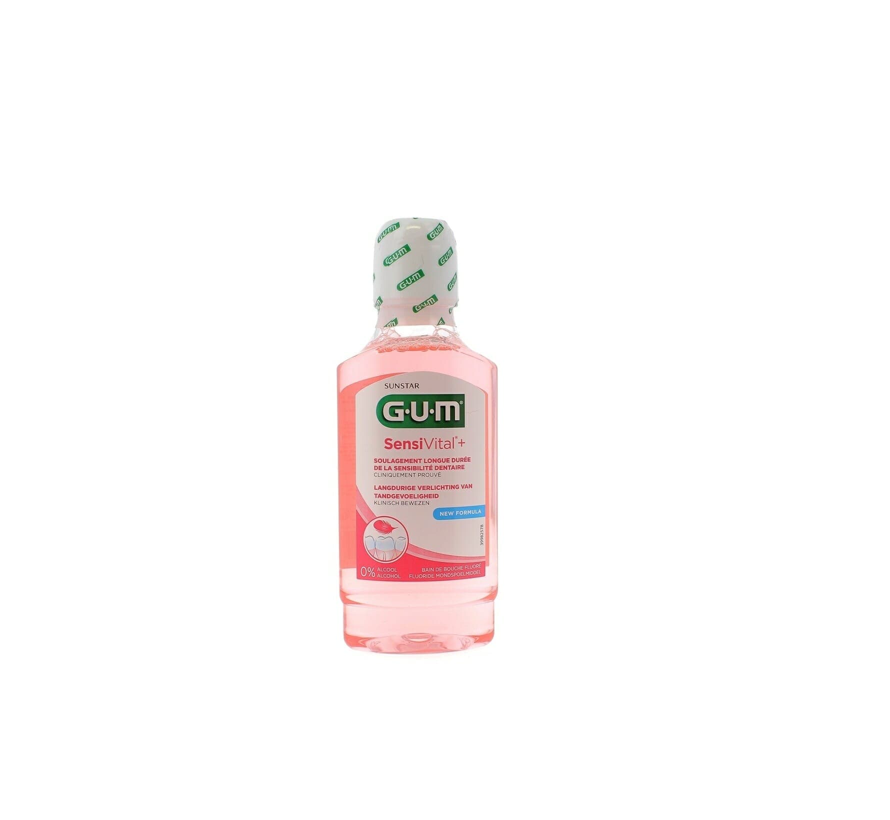 GUM SensiVital+ غسول الفم لمحاربة حساسية الأسنان 300ml