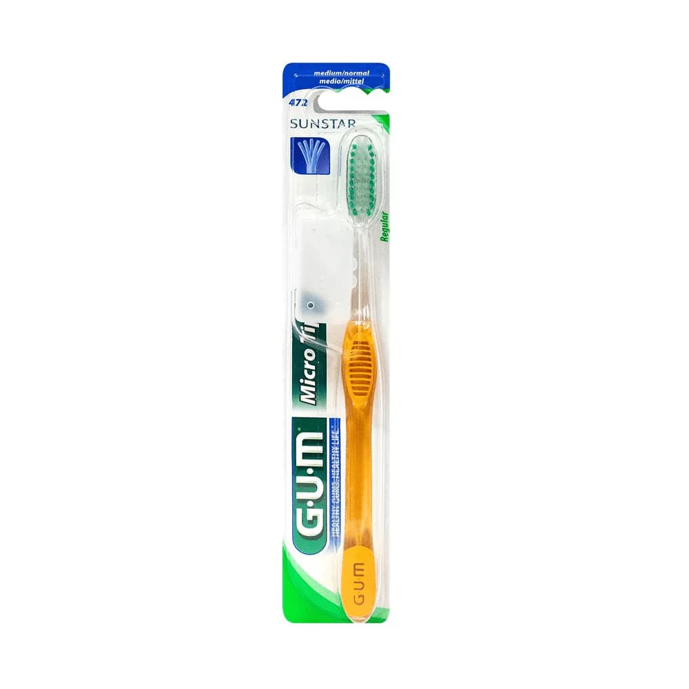 GUM Micro-Tip 472 فرشاة أسنان متوسطة الحجم العادي 1 unité
