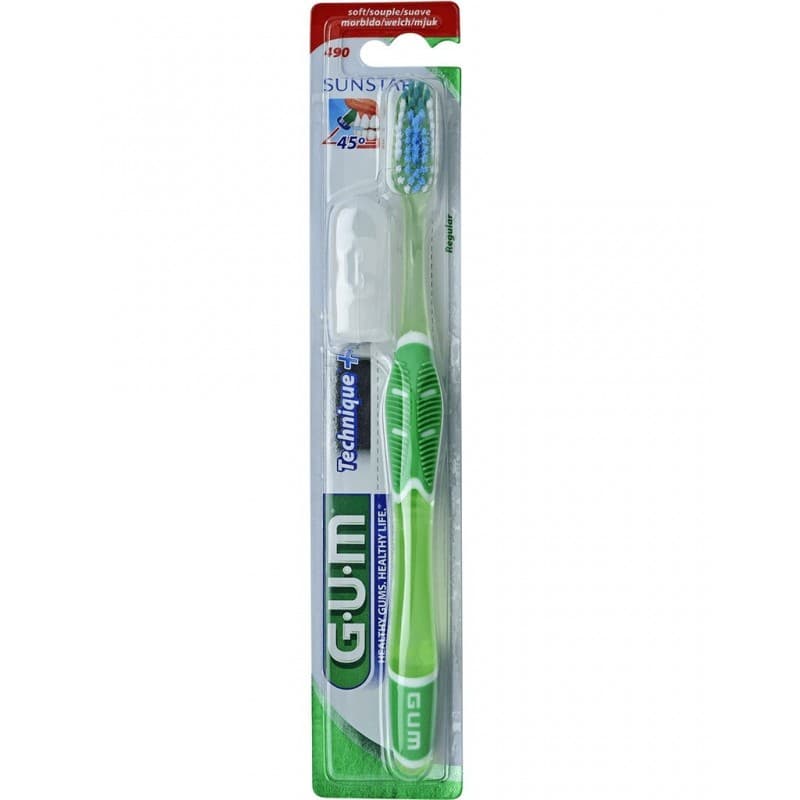 GUM Technique+ فرشاة أسنان ناعمة عادية 490