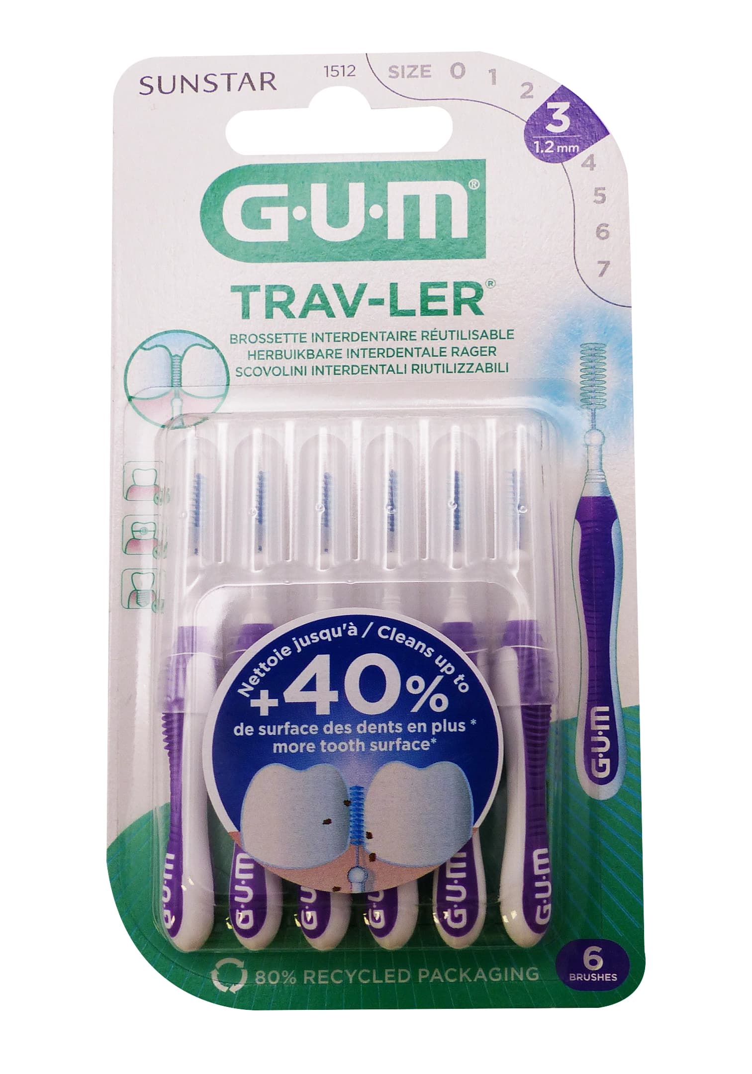 GUM BROSSETTE REF 1512