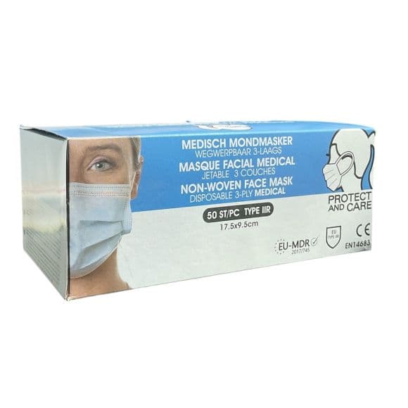 Healthy Mask Sachet de 50 Masques كمامات طبية واقية 3 طبقات 50 unités